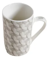 Comprar Jarro Taza Mug Cafe Té Porcelana 3d Grey 370ml