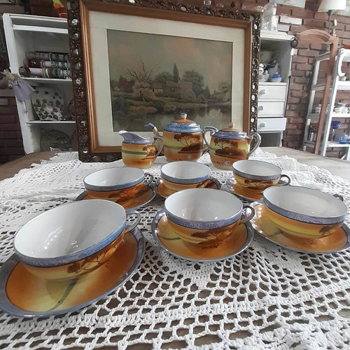 Imagen 9 de 11 de Juego De Té De Porcelana De Japón Cáscara De Huevo