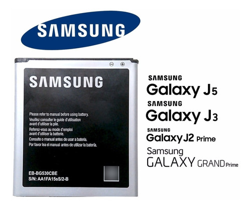 Bateria Samsung J5 J3 Grand Prime G530 J2 Prime Somos Tienda