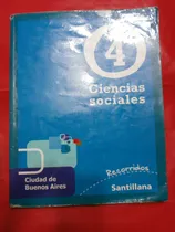 Comprar Ciencias Sociales 4 Caba Recorridos Santillana Recorridos