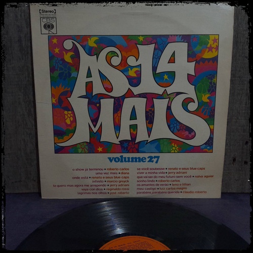 Compilado Cbs - As 14 Mais Vol 27 - Ed Bra 1973 Vinilo Lp