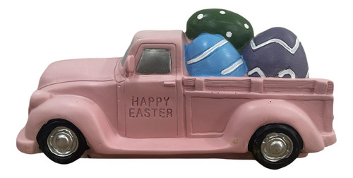 Camión De Pascua Con Huevos De Dinosaurio, Adorno De Pascua