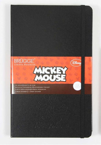 Libreta Brugge 13x21 Mickey - Hojas Lisas