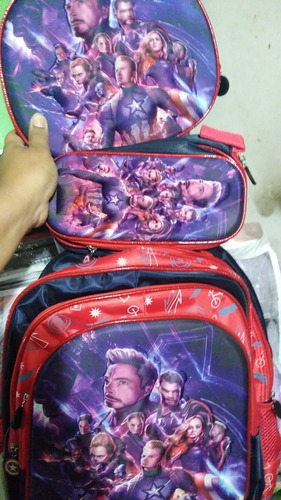 Mochilas De Toy Story Con Carrito Merenderas Y Cartuchera