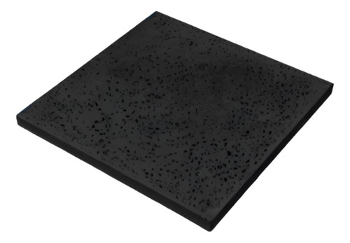 Baldosa De Concreto Solarium Negro Para Piscinas 50 X 50