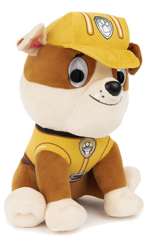 Paw Patrol Figura Peluche Rubble 23cm  6058447 Srj