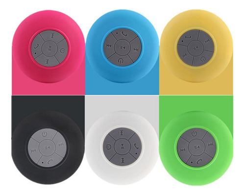 Caixa De Som Bluetooth Resistente A Água Bts-06 - Branco 110v/220v
