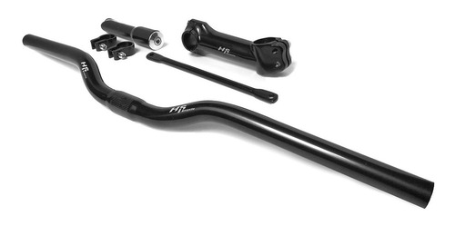 Imagen 1 de 3 de Timón De Aluminio Para Bicicleta 25.4mm