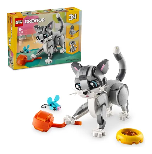 Juguete Juguetón Para Gatos Lego Creator 3 En 1: Juguete De