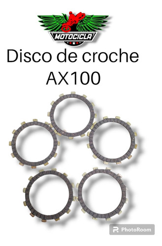 Disco De Croche Moto Ax100