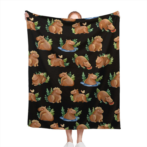 Homiehug Capybara Manta Regalos Picnic Polar Para Mujeres Ni