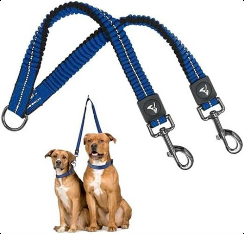 Kruz Acoplador Doble Para Perros - Kzvx2-15m - Acoplador De