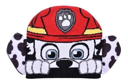 Gorro Paw Patrol Lana Tejido Marshall Original Footy