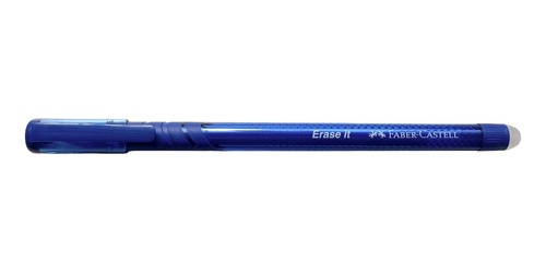 Lapicera Roller Gel Borrable Faber Erase It Azul X Unidad