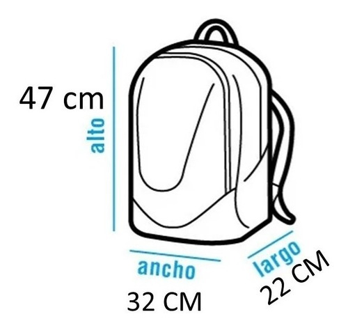 Imagen 4 de 8 de Mochila Reef Porta Notebook Grande Hombre Mujer Niño Olivos