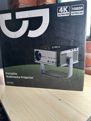 Proyector Profesional 4k Android Wifi Full Hd 1080p 16000lm Negro (Usado)