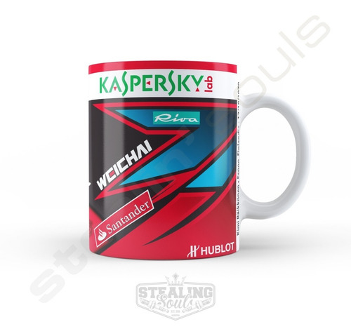 Taza De Porcelana Fierrera - Kimi Räikkönen | Formula 1