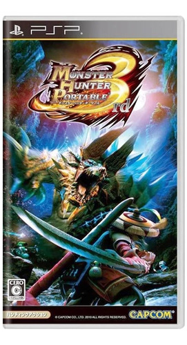 Monster Hunter 3 - Psp - Jp Original ( Usado )