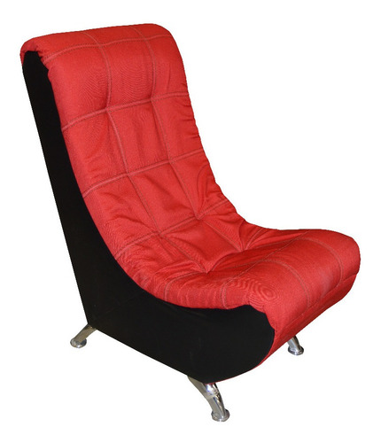 Sillon Modelo Francia Rojo Con Chocolate (cdmx Y Edomex)