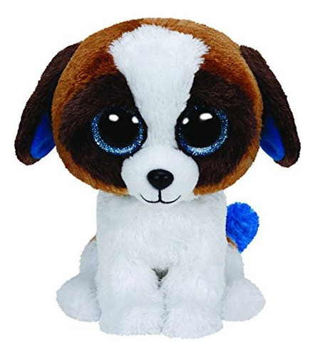 Peluche Ty Beanie Boos Duke San Bernardo 24cm Color Blanco