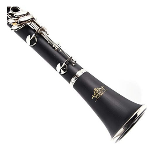 Clarinete Yanason B Flat 17 Key Con 2 Barriles, Estuche, Sop