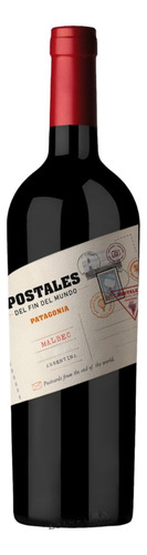 Vino Tinto Postales Fin Del Mundo Malbec 6x750 Ml
