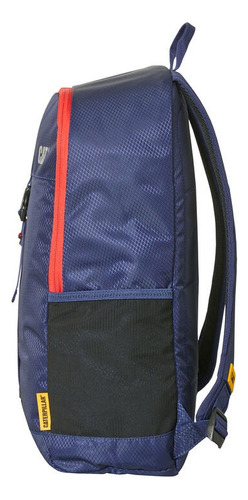 Mochila Cat Benali Color Azul Diseño de la tela Lisa