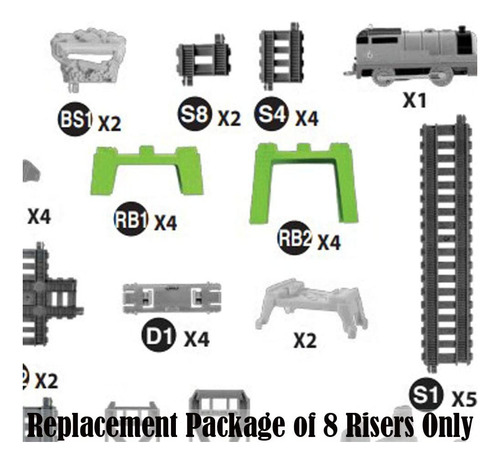 Piezas De Repuesto Para Thomas The Train - Gbn45 Thomas Fr