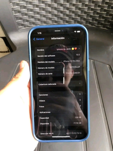 Imagen 3 de 4 de iPhone 12 Pro Max 128 Gb Precio 42,500