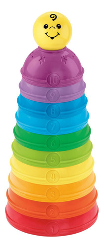 Fisher-price Juego De 10 Vasos Apilables Y Anidados Para Be.