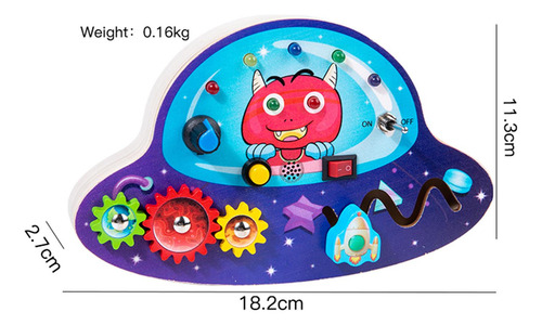Tablero De Actividades Iluminado Para Niños Pequeños -