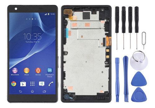 Pantalla Lcd Con Marco Para Sony Xperia Z2a D6563