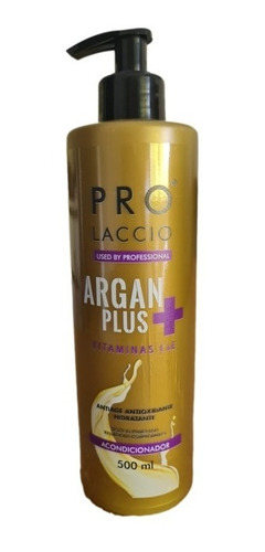 Acondicionador Argan Plus 500ml Prolaccio ® Cosmetics