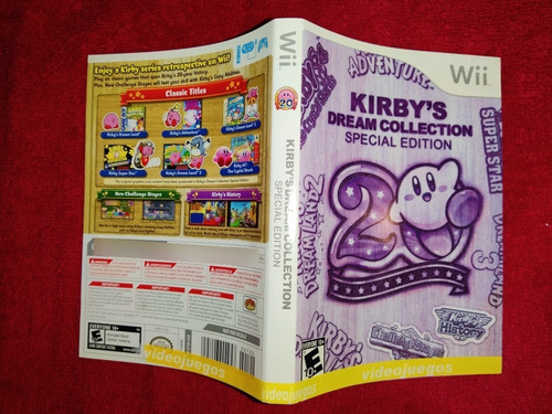 Vídeojuego Kirby Dream Collection Special Edition (wii) (Usado)