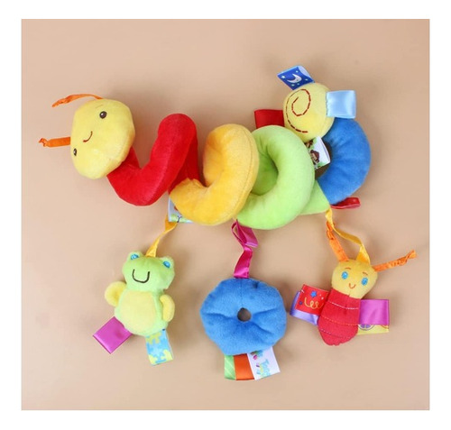 Juguete Para Portabebe Y Carriola De Bebé, Gusano Ajustable