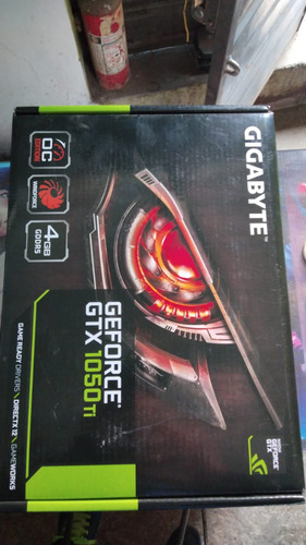 Tarjeta De Video Gigabyte Geforce Gtx 1050 Ti Gddr5 4gb