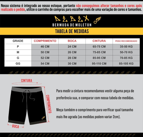 Imagem 3 de 3 de Pack C/ 3 Bermudas Moleton