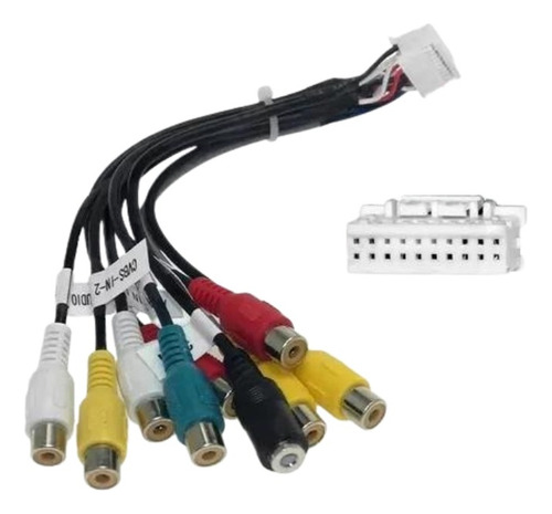 Arnés Rca Para Componentes De Radio De Automóvil