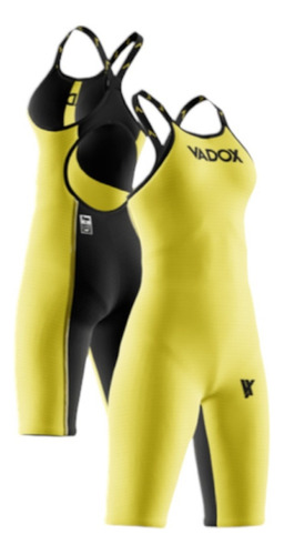 Malla De Competencia Vadox Mujer Amarillo/negro Nv5