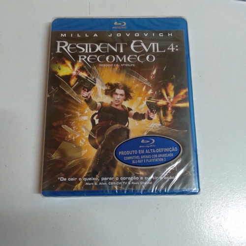 Blu Ray Residente Evil 4 Recomeço