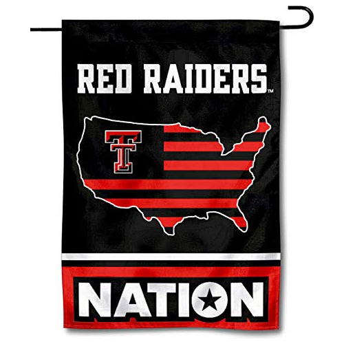 Bandera De Jardín De Texas Tech Red Raiders Estrellas ...