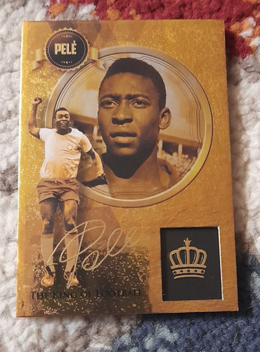 .- Carta Pele Brasil Panini The King Of Football