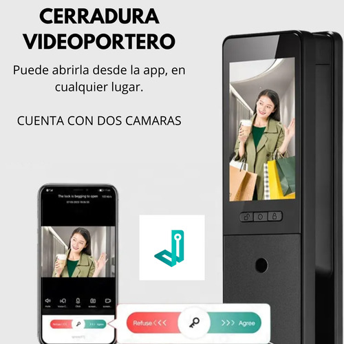 Cerradura Inteligente Wifi Digital Reconocimieto Facial App