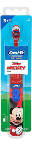 Cepillo De Dientes A Batería Para Niños Oral-b Con Mickey Mo