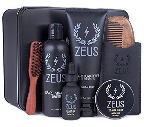 Set De Aseo Para Hombre Zeus Premium - Kit Completo De Mante