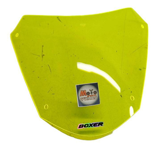 Visor Carenaje Moto  Boxer Color  Verde 