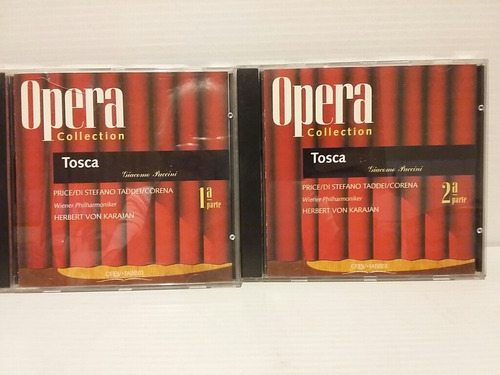 Tosca. Puccini. 2 Partes. 2cds.