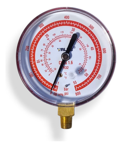 Reloj Manómetro Alta Value R410a R22 R134a Refrigeración