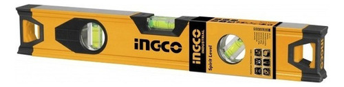 Nivel Aluminio Industrial Ingco 100cm Amarillo Hsl08100 -smf