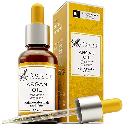 Aceite De Argán Orgánico Para El Cabello, Piel, Uñas 34bl3